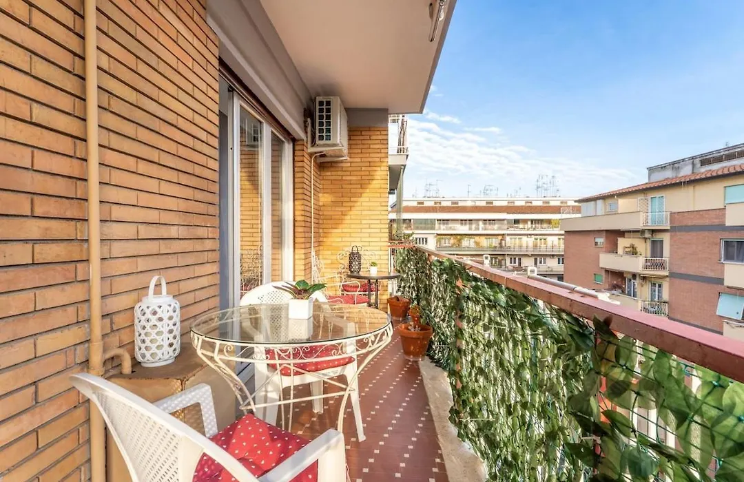 7Th Floor Terrace Stay - San Giovanni & Colosseum-1